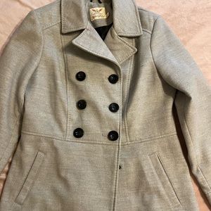 gray faded glory coat
